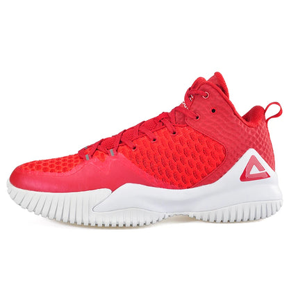 PEAK Lou Williams Basketball Shoes Men Cushion Zapatillas Durable Non-slip Outsole Outdoor Training Sport Sneakers Plus Size