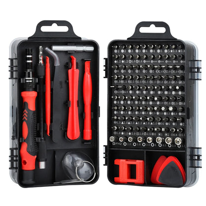 115pcs/lot Magnetic Screwdriver Bit Set Precision Multi Hand Tool Torx Hex Screw Drivers for Computer Phone Repair Tools Boxes