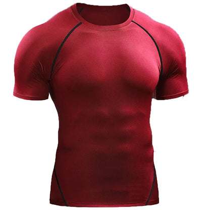 Compression T Shirt Men's Sportswear