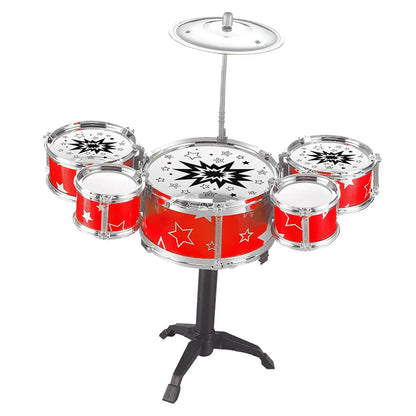 Kids Drum Kits Percussion Developmental Portable for Boys Kids Holiday Gifts