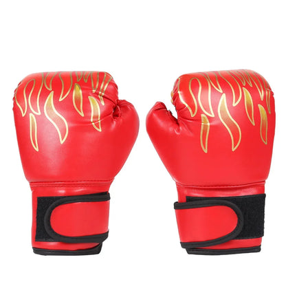 2pcs Kids Boxing Gloves PU Leather MMA Fighting Gloves Punching Bag Kickboxing Thai Gloves Professional for Kids Child Training