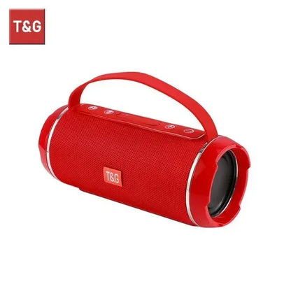 T&G Bluetooth Speaker TG116c TWS Wireless Powerful Box Portable Outdoor Speakers Waterproof Subwoofer 3D Stereo Sound HandsFree