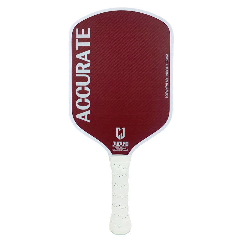 JUCIAO Thermoformed Unibody 100% Kevlar Pickleball Paddle With High Grit & Spin Surface 16MM Pickleball Racket