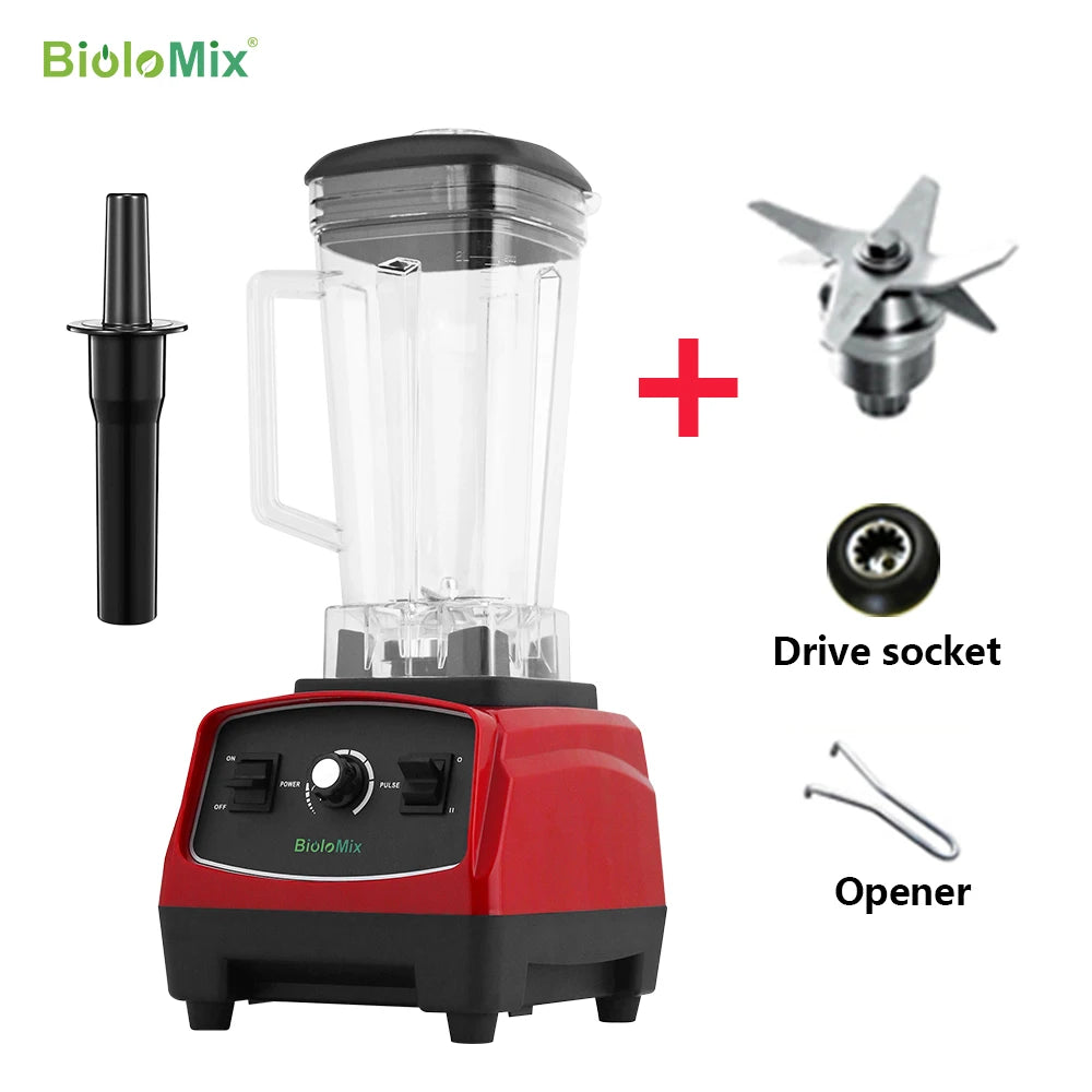 BPA Free 3HP 2200W Heavy Duty Commercial Grade Blender Mixer Juicer High Power Food Processor Ice Smoothie Bar Fruit Blender