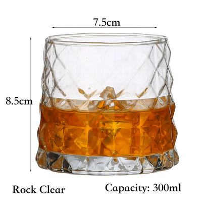 Whiskey Glasses,Scotch Glasses,Old Fashioned Whiskey Glasses/Perfect Gift for Scotch Lovers/Style Glassware for Bourbon/Rum