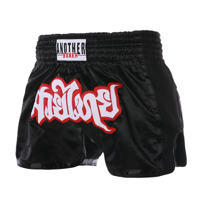 MMA Shorts for Kids & Adults, Muay Thai Shorts Boxing, Embroidered, Martial Arts Clothing for Muay Thai and Taekwondo Training