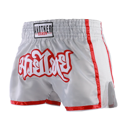 MMA Shorts for Kids & Adults, Muay Thai Shorts Boxing, Embroidered, Martial Arts Clothing for Muay Thai and Taekwondo Training