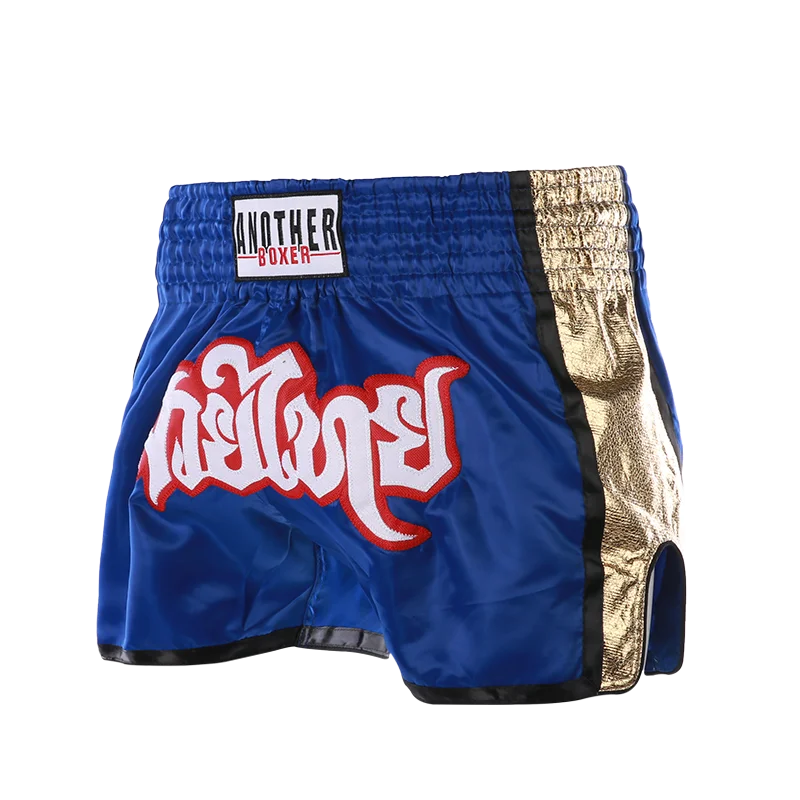 MMA Shorts for Kids & Adults, Muay Thai Shorts Boxing, Embroidered, Martial Arts Clothing for Muay Thai and Taekwondo Training