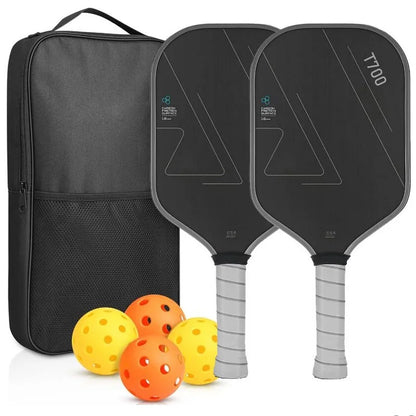 Pickleball Paddle T700 Carbon Fiber Frosted Surface 16MM Enhanced Sweet Spot&Control&Power Anti-slip Grip USAPA Compliant