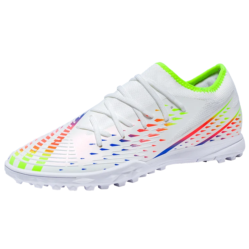 High Quality Mens Soccer Shoes TF/FG Training Football Sneakers Ultralight Non-Slip Turf Soccer Cleats Chuteira Campo