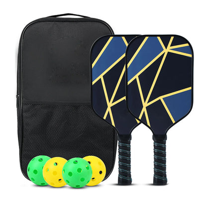 Pickleball Paddles USAPA Approved Set Rackets Honeycomb Core 4 Balls Portable Racquet Cover Carrying Bag Gift Kit Indoor Outdoor