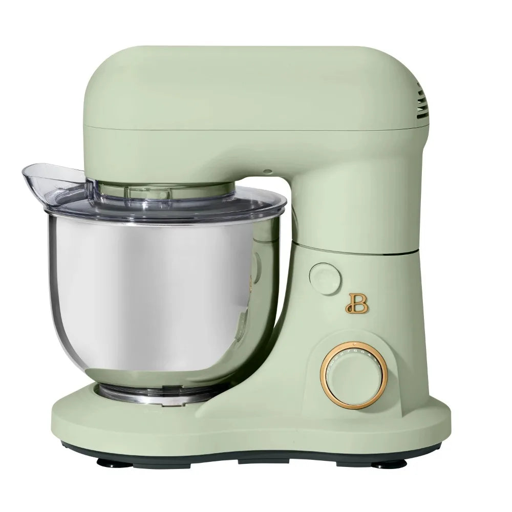 Beautiful 3.5 Qt Stand Mixer, Lightweight & Powerful with Tilt-Head, White Icing