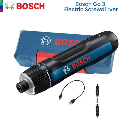 Bosch GO 3 Electric Screwdriver 3.6V 5Nm Cordless Mini Hand Drill Rechargeable Screw Driver Home Use Multi-Function Power Tools