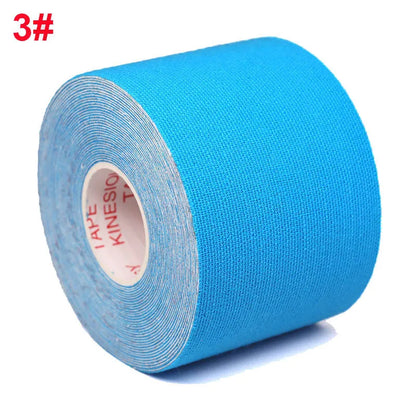 Width 2.5cm-10cm Kinesiology Tape 5m Athletic Tape Sports Recovery Knee Protector Waterproof Tennis Muscle Pain Relief Bandage