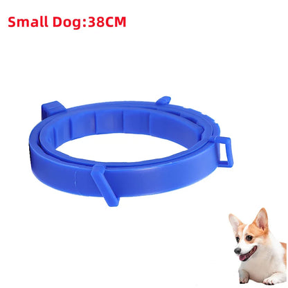 New 38/70CM Pet Anti Flea Ticks Antiparasitic Cats Collar Dog Protection Retractable Collars For Puppy Cat Large Dogs Accessorie