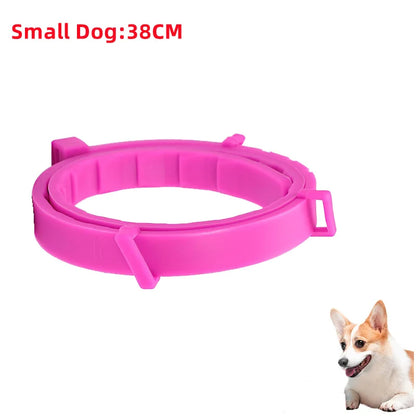 New 38/70CM Pet Anti Flea Ticks Antiparasitic Cats Collar Dog Protection Retractable Collars For Puppy Cat Large Dogs Accessorie