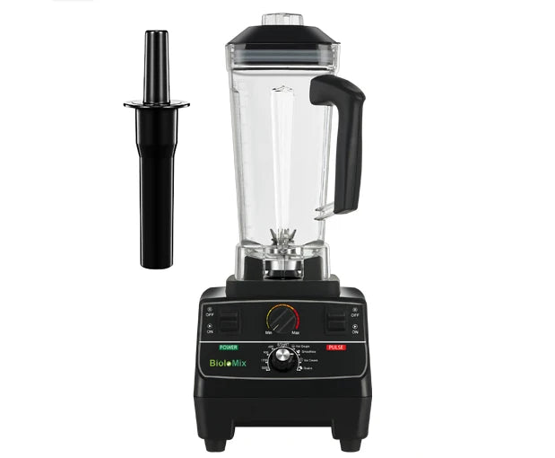 BioloMix BPA Free 2L Jar 2200W Professional Smart Timer Pre-programed Blender Mixer Juicer Food Processor Ice Smoothies Crusher