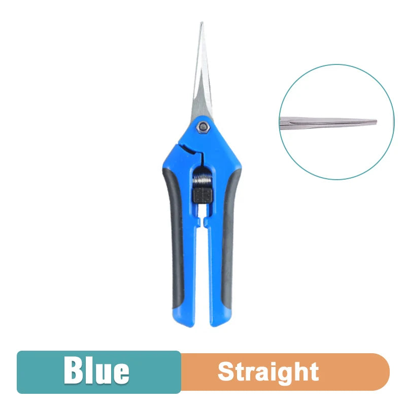 Garden Tools Secateurs Bonsai Shears Metal Gardening Scissor Pruning Tool Hand Cutter Fruit Picking Weed Household Potted 1PC