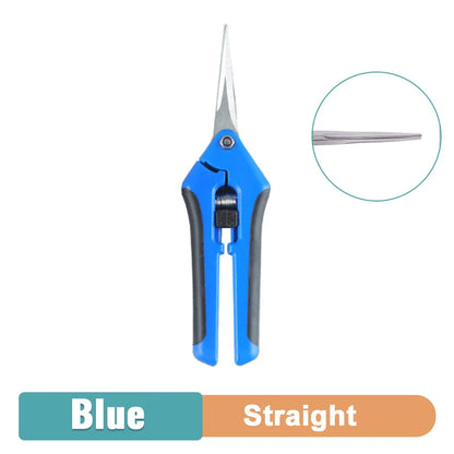 Garden Tools Secateurs Bonsai Shears Metal Gardening Scissor Pruning Tool Hand Cutter Fruit Picking Weed Household Potted 1PC