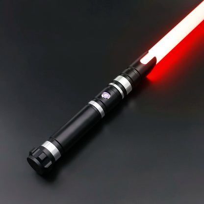 TXQSABER Lightsaber Neo Pixel Heavy Dueling RGB Laser Sword Metal Hilt Smooth Swing Blaster Cosplay Jedi Luminous Kids Toys