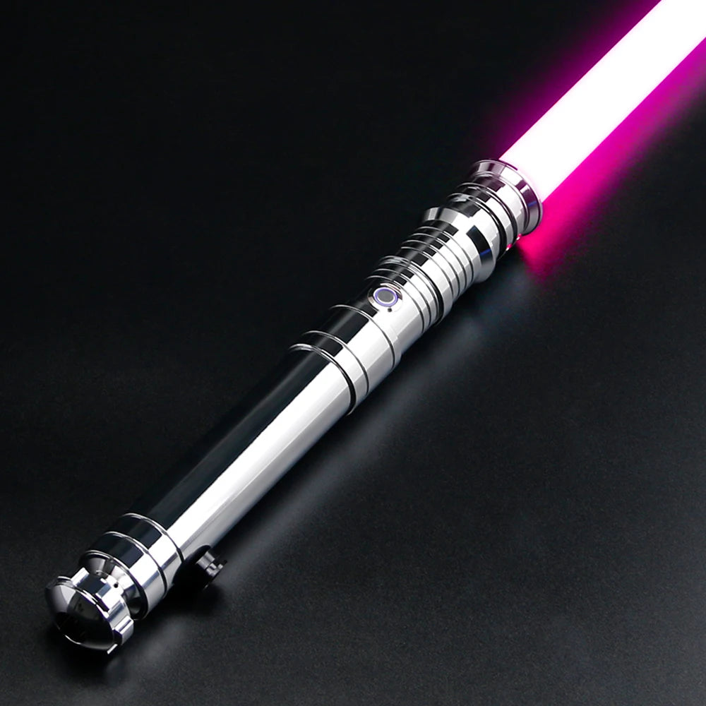 TXQSABER Lightsaber Neo Pixel Heavy Dueling RGB Laser Sword Metal Hilt Smooth Swing Blaster Cosplay Jedi Luminous Kids Toys