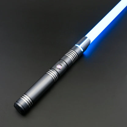 TXQSABER Lightsaber Neo Pixel Heavy Dueling RGB Laser Sword Metal Hilt Smooth Swing Blaster Cosplay Jedi Luminous Kids Toys