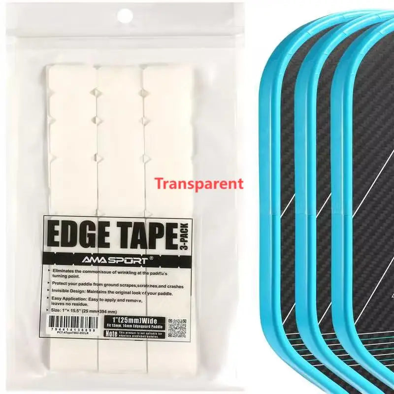 AMASPORT Pickleball Paddle Protection Tape 20mm/23mm/26mm Paddle Head Edge Guard Racket Edge Protection Tapes