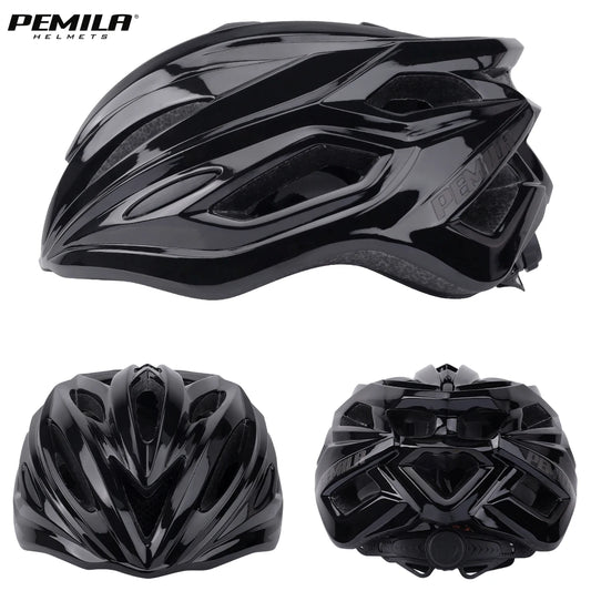 PEMILA New Ultralight Cycling Helmet Cycling Safety Cap Bicycle Helmet for Women Men Racing Bike Equipments MTB Bike Helmet 180g