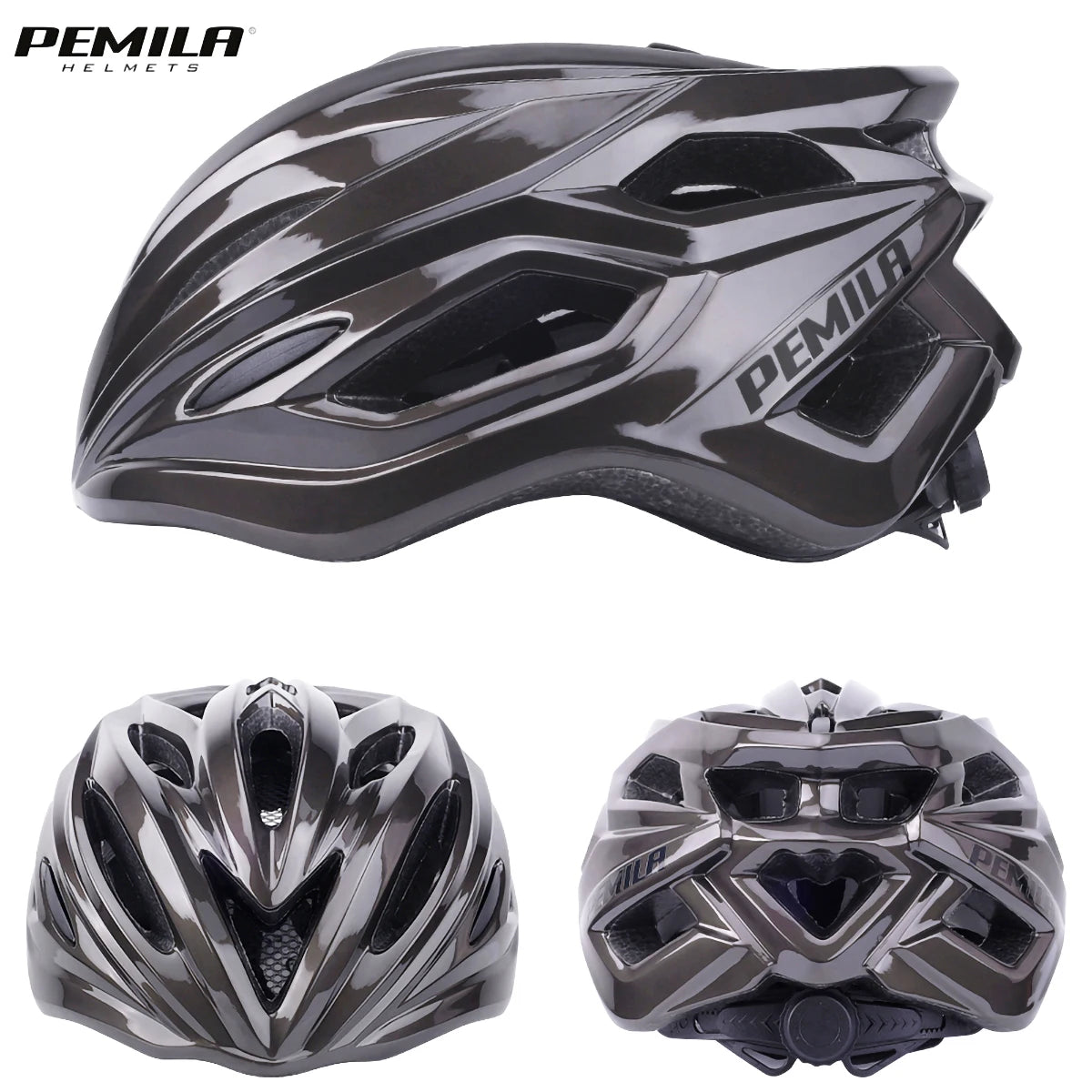 PEMILA New Ultralight Cycling Helmet Cycling Safety Cap Bicycle Helmet for Women Men Racing Bike Equipments MTB Bike Helmet 180g