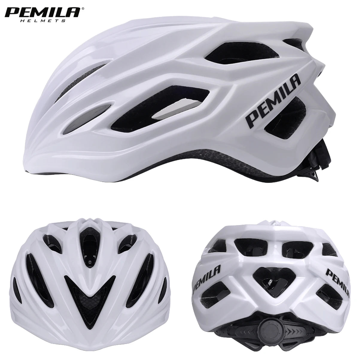 PEMILA New Ultralight Cycling Helmet Cycling Safety Cap Bicycle Helmet for Women Men Racing Bike Equipments MTB Bike Helmet 180g