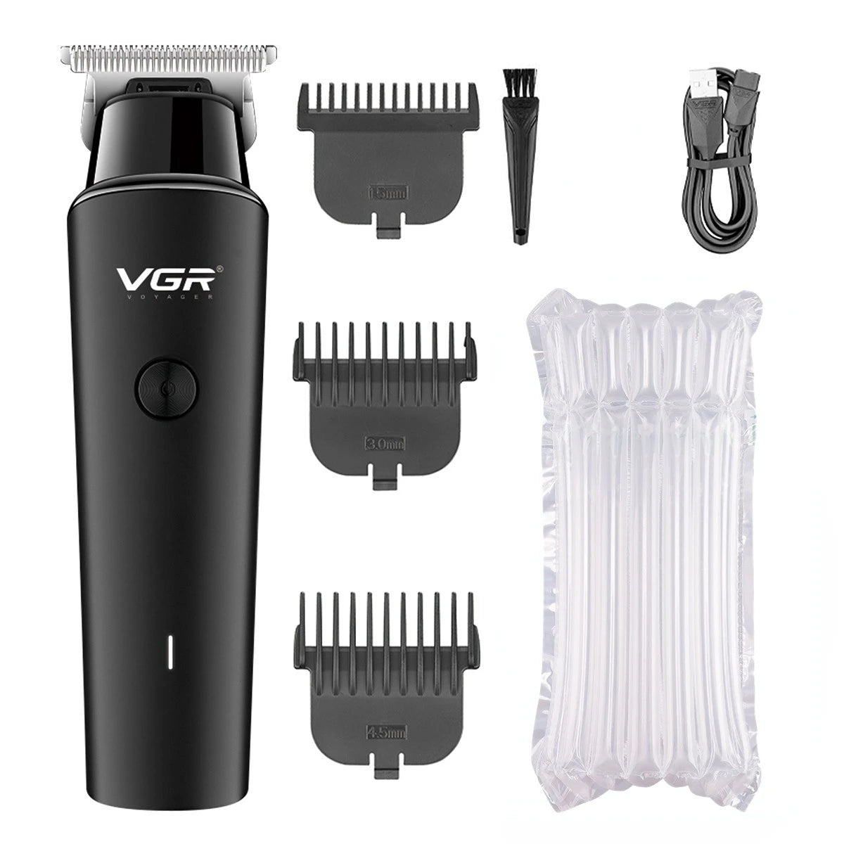 VGR Hair Trimmer Professional Electric Trimmers Cordless Hair Clipper Rechargeable LED Display V 937