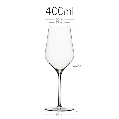 JINYOUJIA Zalto Style Upscale Banquet Crystal Handmade Wine Glass Extremely Thin Masterly Craft Perfect Flawless Classics Goblet