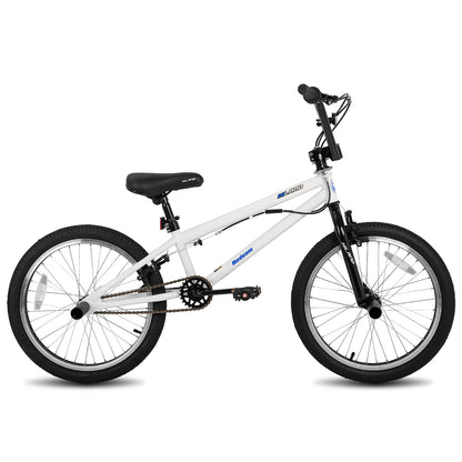 Hiland 20 inch Freestyle Kids BMX Bike,Beginner-Level to Advanced Riders with 360 Degree Gyro & 4 Pegs, Kids' Bicycles