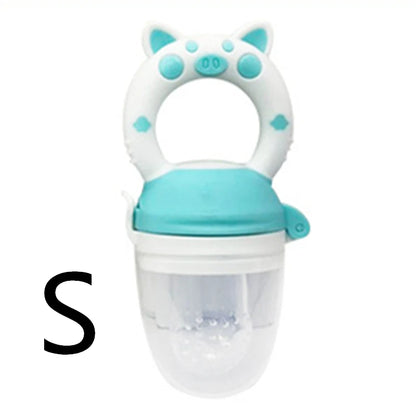 Silicone Fresh Food Nibbler Baby Feeder Kids Boy Girl Fruit Nipples Feeding Safe Infant Baby Supplies Nipple Soother Bottles