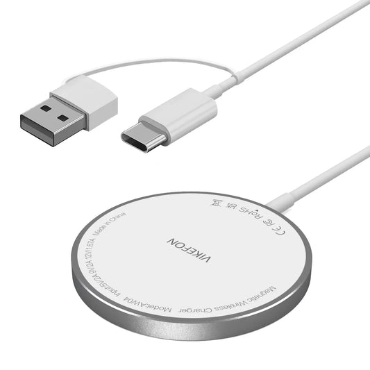 100W Magnetic Wireless Charger Pad USB + Type C For Magsafe iPhone 16 15 14 13 12 Pro Max Fast Charging Dock Station Chargers