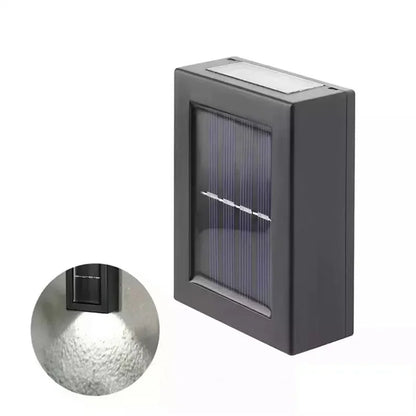 Solar Up and Down Spot Lights Outdoor, Street Wall Light Lamp Solar Powered Sunlight Waterproof Solar Lamp Garden Decorative