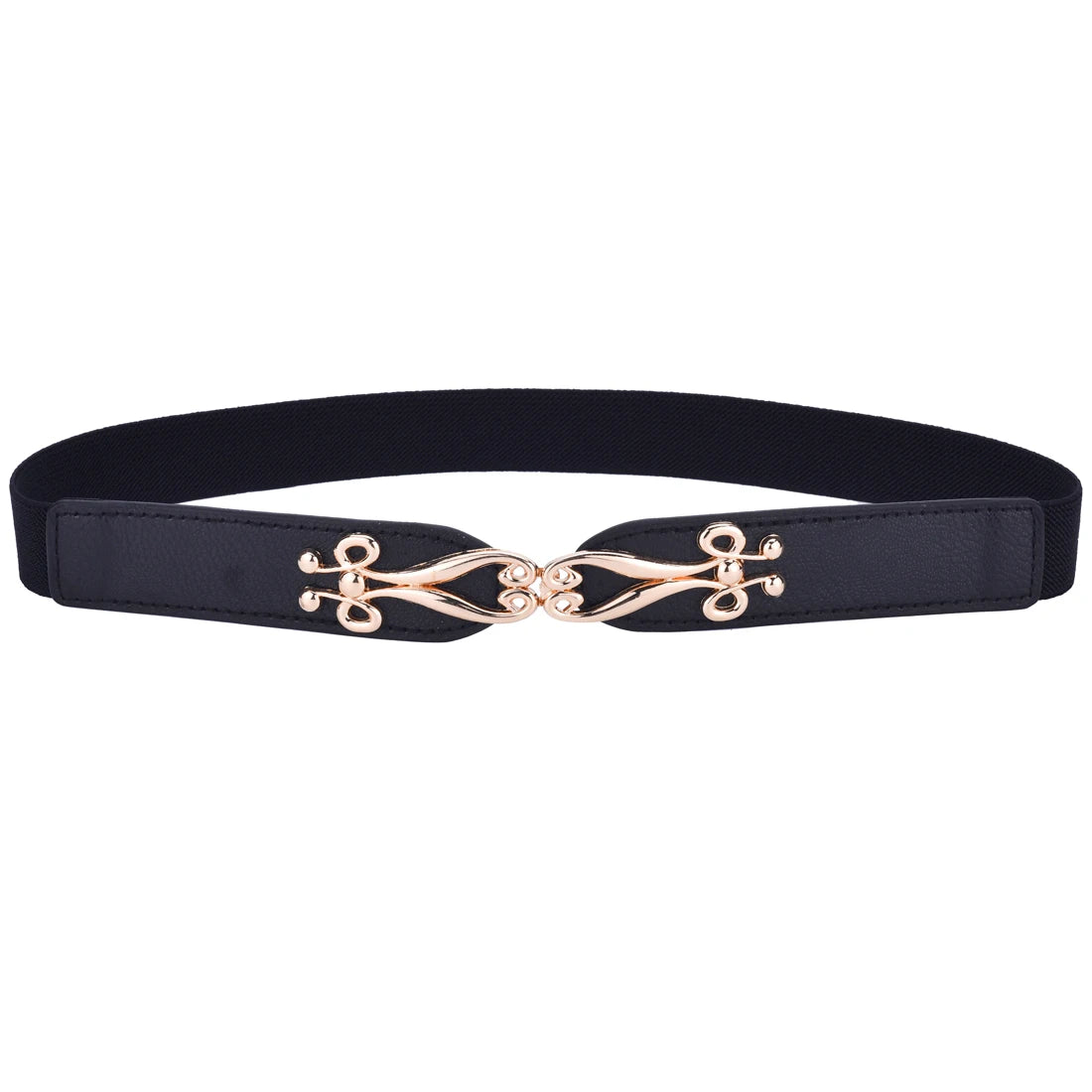 Women Skinny Belt for Dresses Ladies Fashion Elastic Belts Waist Band Cinch Waistband