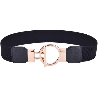 Women Skinny Belt for Dresses Ladies Fashion Elastic Belts Waist Band Cinch Waistband