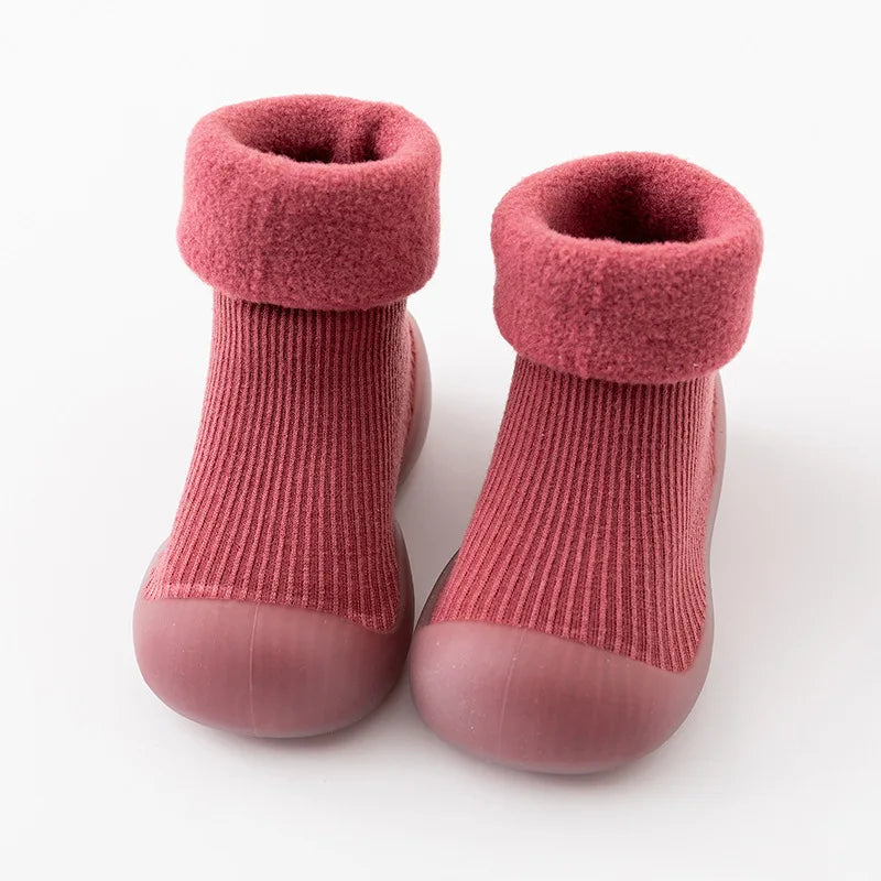 New Thickened Kids Socks Shoes Winter Super Warm Baby Toddler Boots Boys Girl Sneakers Newborn Indoor Shoes Floor Footwear Shoes