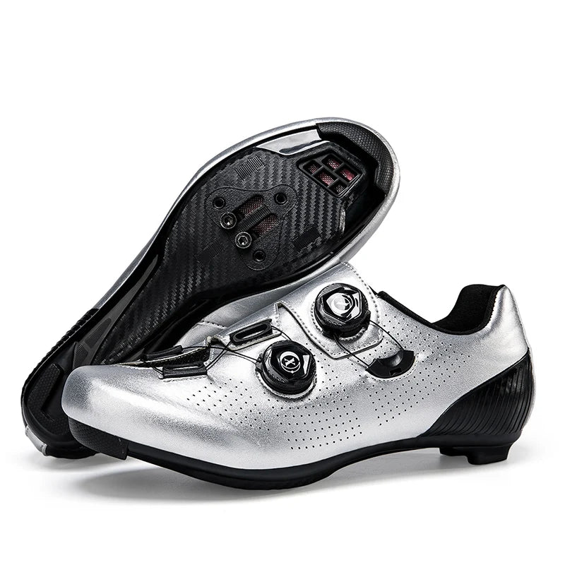 New Cycling Shoes Men's Mtb Sneakers Road Spd Cleat Mountain Self-Locking Bike Shoes Women Bicycle Non-slip Footwear Speed