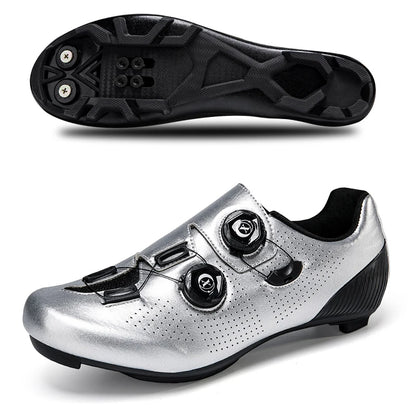 New Cycling Shoes Men's Mtb Sneakers Road Spd Cleat Mountain Self-Locking Bike Shoes Women Bicycle Non-slip Footwear Speed