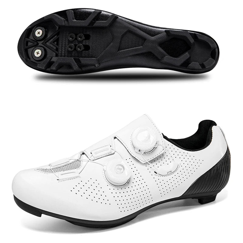 New Cycling Shoes Men's Mtb Sneakers Road Spd Cleat Mountain Self-Locking Bike Shoes Women Bicycle Non-slip Footwear Speed