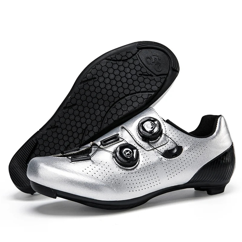 New Cycling Shoes Men's Mtb Sneakers Road Spd Cleat Mountain Self-Locking Bike Shoes Women Bicycle Non-slip Footwear Speed