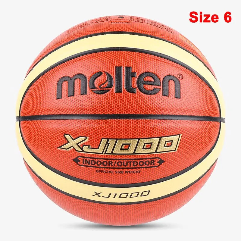 Molten Basketball Balls Official Size 7/6/5 PU Material High Quality Balls Outdoor Indoor Match Training Women Men Baloncesto