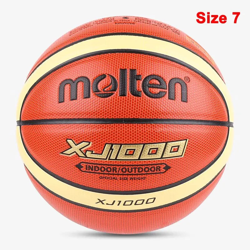 Molten Basketball Balls Official Size 7/6/5 PU Material High Quality Balls Outdoor Indoor Match Training Women Men Baloncesto