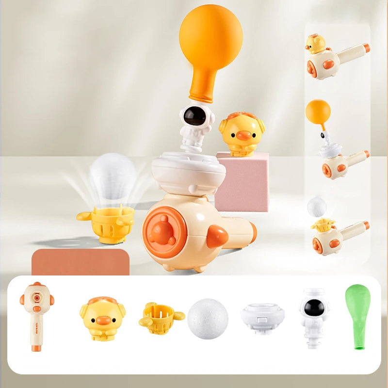 Montessori Toy for Kids with Whistle Ball Blowing Floating Blow Pipe Balls Sensory Baby Toy Fine Motor Skills Educational Toys