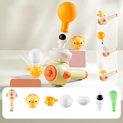 Montessori Toy for Kids with Whistle Ball Blowing Floating Blow Pipe Balls Sensory Baby Toy Fine Motor Skills Educational Toys