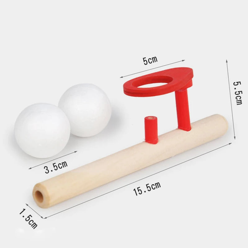 Montessori Toy for Kids with Whistle Ball Blowing Floating Blow Pipe Balls Sensory Baby Toy Fine Motor Skills Educational Toys