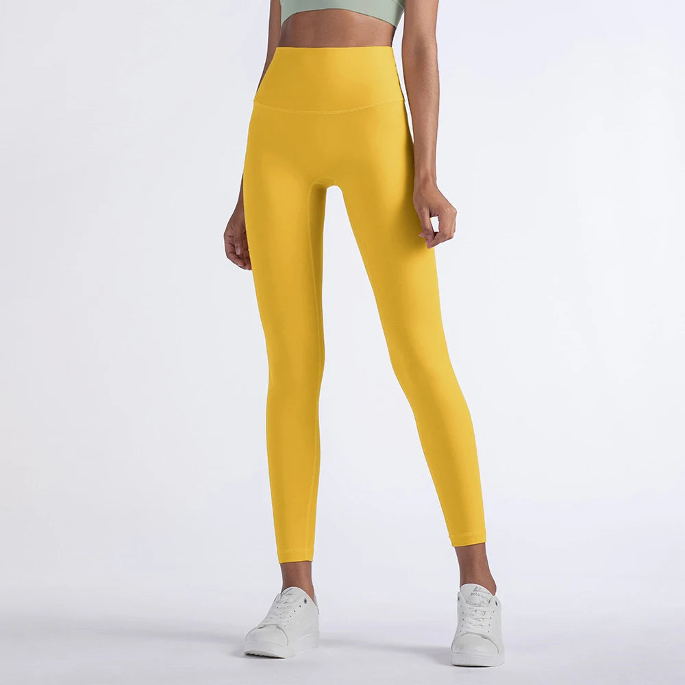 Vnazvnasi 2023 Hot Sale Fitness Female Full Length Leggings 19 Colors Running Pants Comfortable And Formfitting Yoga Pants