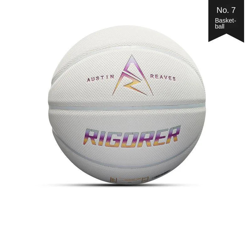 Rigorer Austin Reaves Signature Moisture Absorbent PU Basketball Size 7# Standard Basketball Z123320110